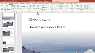 Easy4Meinfo  PowerPoint Gletscherwelt Folie 1 [upl. by Annor]