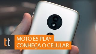 Moto E5 Play tem lançamento no Brasil conheça preço e ficha técnica [upl. by Ssalguod]