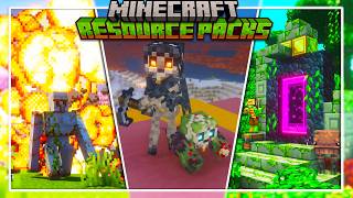 18 Best Minecraft 121 ResourceTexture Packs︱121  116︱Optifine amp IrisSodium [upl. by Clevie354]