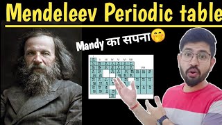 Mendeleev Periodic Table in 15minutes  Mendeleev Periodic Table in Hindi class 10th amp11th [upl. by Caiaphas]