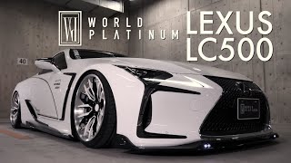 LEXUS LC500 Bodykit by ROWEN JAPAN New Products [upl. by Wehttam]