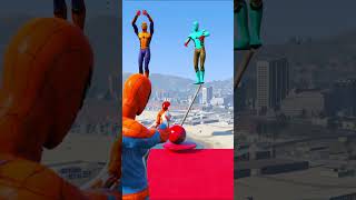 SPIDERMAN TAKES ON CRAZY RAGDOLL CHAOS IN GTAV [upl. by Emilio966]