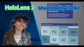 HoloLens 2 MRTK  Slate Example Tutorial [upl. by Franz264]