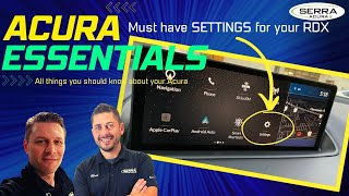 Must have settings in your Acura RDX 20192024 [upl. by Malliw]