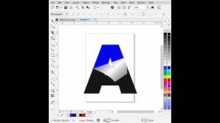 CorelDRAW Tutorial  Creative a Graphic design coreldesign coreldraw tutorial coreldrawtutorial [upl. by Kamat]