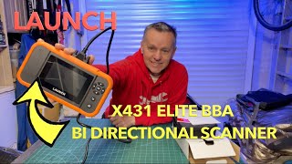 LAUNCH X431 Elite Bi Directional Scanner Review For BMW VW Audi Group amp Mercedes Benz [upl. by Deny811]