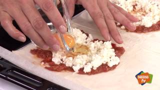 Pizza calzone  Recetas de Cocina Nestlé [upl. by Rustice]