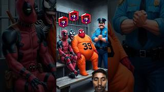 Prison escape who is the best deadpool venompool marvel spiderman cosplay superhero [upl. by Azrim55]