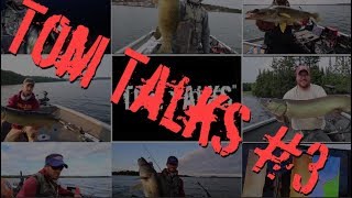 How to Fish  Flowages VS Natural Lakes  Tom Talks 3 [upl. by Ehsrop]