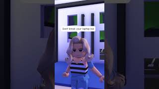 When Youngest Sibling tries to RUN AWAY🤣😏 adoptme roblox robloxshorts [upl. by Conrade271]