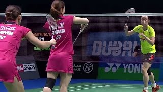 MMatATak v TQinZYun WD Day 5 Match 2  BWF Destination Dubai 2014 [upl. by Payson]