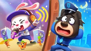 The Scary Noise  Educational Cartoons for Kids  Good Manners  Sheriff Labrador  BabyBus [upl. by Anselma]