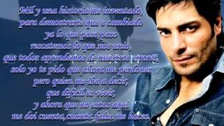 Chayanne  Te Pido Perdon  Letra [upl. by Attaynik192]