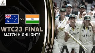 Australia v India  WTC23 Final  Match Highlights [upl. by Gunzburg]