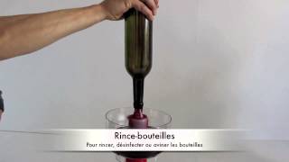 Rincebouteilles  rinceuse à bouteilles [upl. by Nareht830]