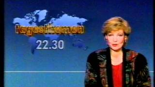 ARD Tagesschau Abspann 1988 Dagmar Berghoff [upl. by Nannah641]