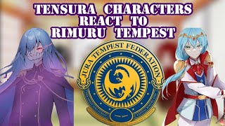 Tensura character react to Rimuru Tempest  Gacha reaction  part 1 [upl. by Kirk]