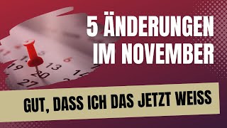 November 2024 Diese 5 Änderungen sollten Rentner kennen [upl. by Hebel]