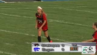 Eagan Girls Varsity Soccer vs Shakopee 972017 [upl. by Gayner731]