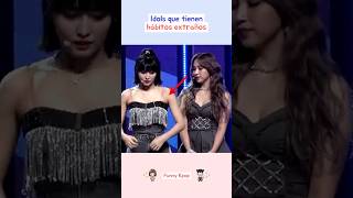 Idols que tienen hábitos extraños kpop shorts [upl. by Attenhoj]