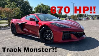 2023 Chevrolet Corvette Z06 3LZ 55 POV Test Drive amp Review [upl. by Roseanna388]