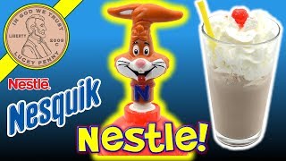 Nestle Nesquik Chocolate Milk Shake Maker  My 16 Year Old Shake Tasted Great [upl. by Ahsied692]