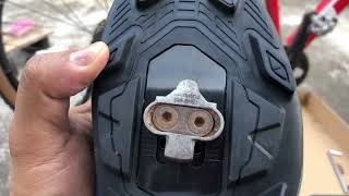 How To Remove amp Install Old Cleat On New Shimano XC 3 Shoe [upl. by Attenohs]