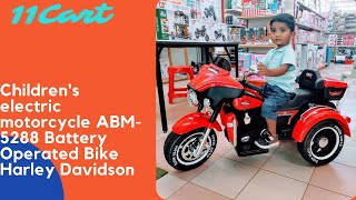 Childrens electric motorcycle ABM5288 Battery Operated Bike [upl. by Mourant101]