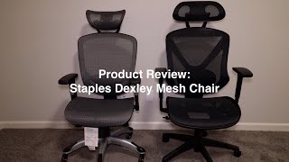 Dexley Mesh Chair  Larger Ergonomic Chair Plus Comparison with Hyken [upl. by Tobias114]