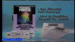 Tony Robbins quotPersonal Powerquot Infomercial Partial  1986 [upl. by Blackman]