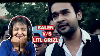 Reacting to BALEN VS LITL GRIZL  Raw Barz [upl. by Bronson]