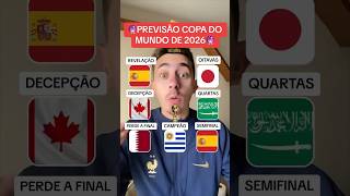 Prevendo a Copa do mundo de 2026 [upl. by Virgilia]