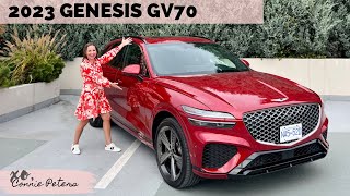 2023 Genesis GV70  A Favourite Performance SUV [upl. by Ahearn]