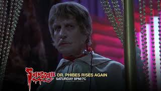 quotDr Phibes Rises Againquot  Coming up on Svengoolie on MeTV [upl. by Anaahs]