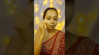 Bengali new makeuptutorial part4 shorts glamwithdebarati youtubeshorts makeuptutorial saree [upl. by Ongun]