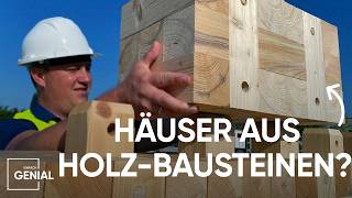 Revolutioniert dieser HolzBaustein die Baubranche  Einfach Genial [upl. by Outlaw]