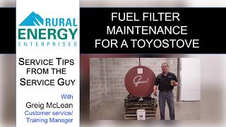 Using a Water Block Fuel Filter on Your Toyotomi Toyostove  Maintenance Guide [upl. by Ennovaj83]