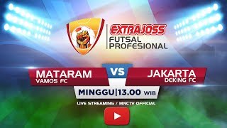 DUMAI FC RIAU VS APK SAMARINDA  FT 44 Extra Joss Futsal Profesional 2018 [upl. by China]