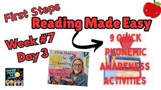 Reading Made Easy Week 7 Day 3 Fast Fun Skill Building Activities happyplacetogrow [upl. by Lianna]