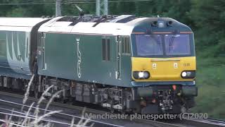 HD WCML Train spotting at Crewe basford hall Junction and Crewe yard on the 11072020 [upl. by Atilehs75]