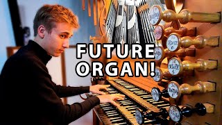 This organ is from the future Olivier Latry played it [upl. by Maxfield]