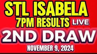 STL ISABELA 7PM DRAW RESULT NOVEMBER 92024 [upl. by Ayiak864]