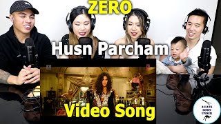 Asians Watch ZERO Husn Parcham Video Song Shah Rukh Khan Katrina Kaif Anushka  Reaction [upl. by Aicatan573]