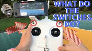 In Depth Look at the DJI Phantom 3 Controller Modes [upl. by Erdnad]