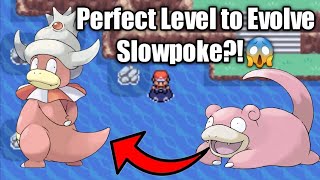 How to Evolve Slowpoke to Slowking on Pokemon LeafgreenFirered [upl. by Hayouqes]