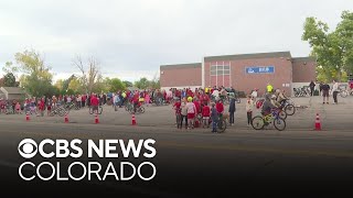 March in Colorados Arapahoe County pushes for changes to make kids safer on the streets [upl. by Callas]