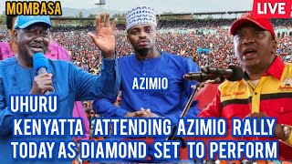 AZIMIO LA UMOJA TODAY LIVE  UHURU amp DIAMOND PLATNUMZ TO ATTEND  AZIMIO  TONONOKA GROUNDS LIVE [upl. by Netsrijk]