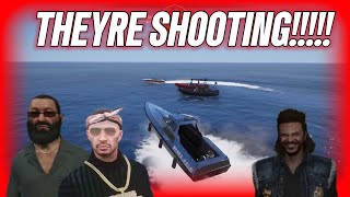 Cops Ambushed by CG  Nopixel 40 GTA RP [upl. by Chapman]