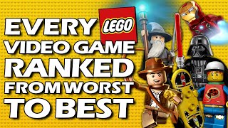 Every LEGO Video Game Ranked From WORST To BEST [upl. by Nylrahs802]