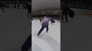 錄影請小心 溜冰 溜冰⛸️ 滑冰 台北小巨蛋 freestyleiceskating iceskating freestyle patinoire figureskating [upl. by Zurkow749]